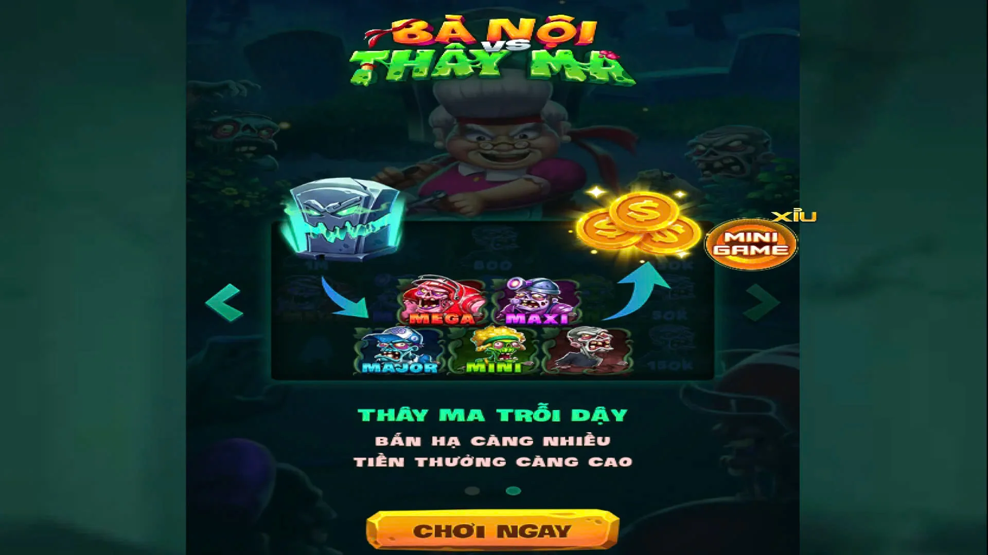 Chinh phục game Bà Nội Thây Ma tại Win79, nhận thưởng hấp dẫn