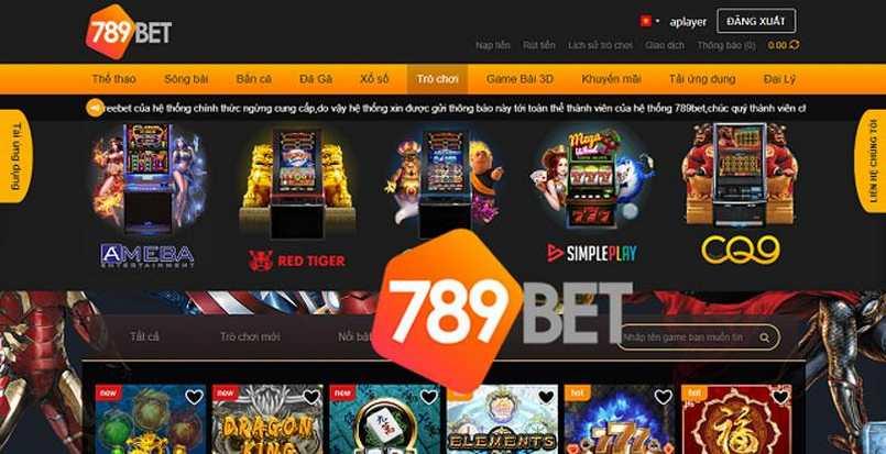 Khám Phá Thế Giới Slot Games 789bet Cơ Hội Trúng Thưởng Khổng Lồ