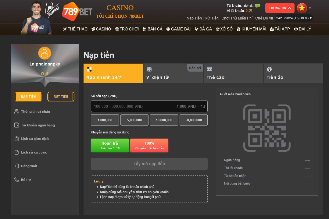 Nạp Tiền 789bet Hướng Dẫn Chi Tiết Kinh Nghiệm Chơi Thông Minh